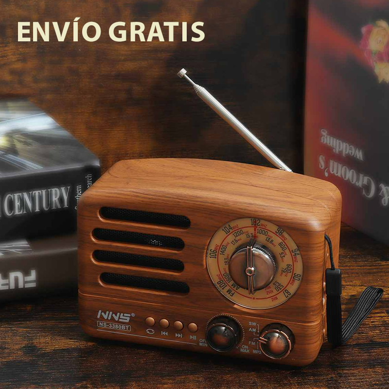 RADIO ESTILO VINTAGE (CLASICO)