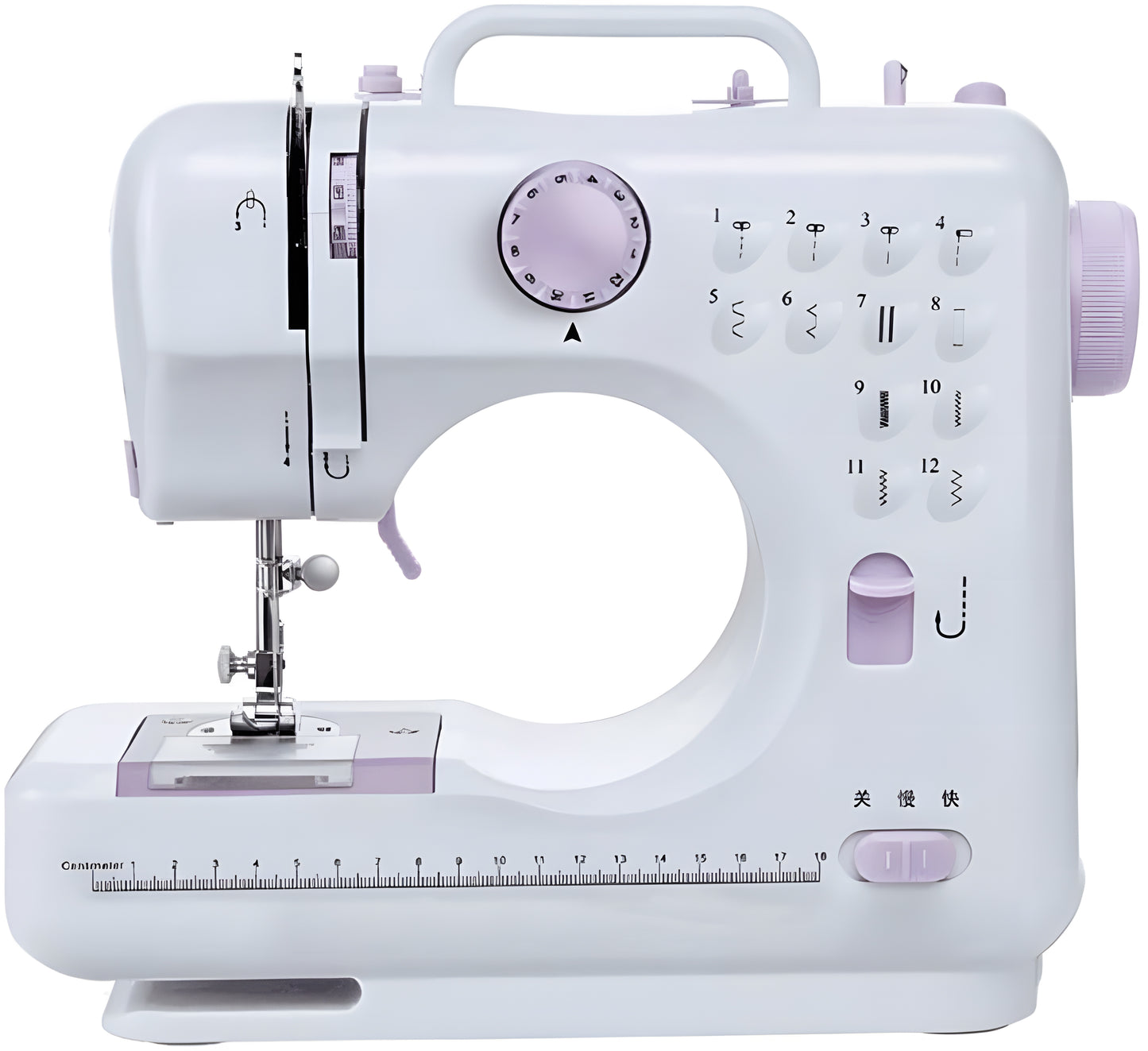 Maquina Profesional de 12 Puntadas