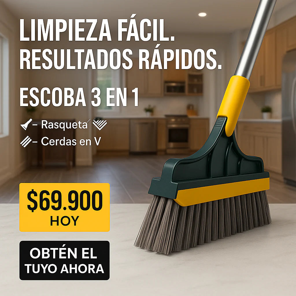 escoba 3 en 1