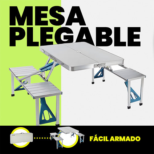 Mesa para picnic plegable DELUXE®