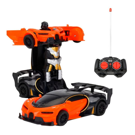 Carro a control que se vuelve robot