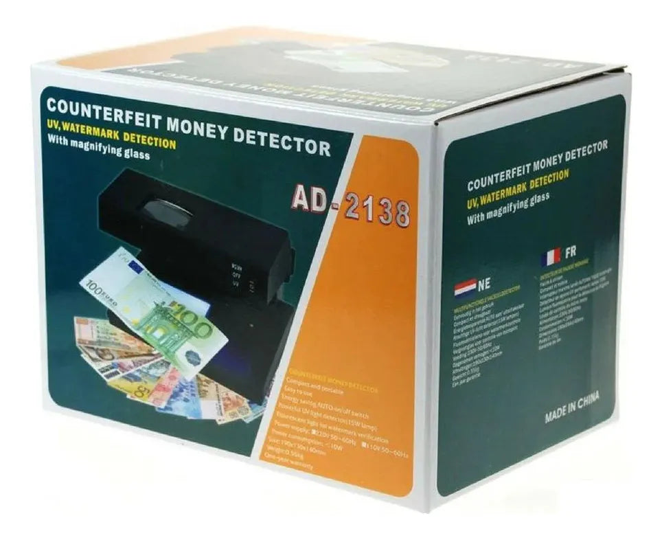 detector de billetes falsos