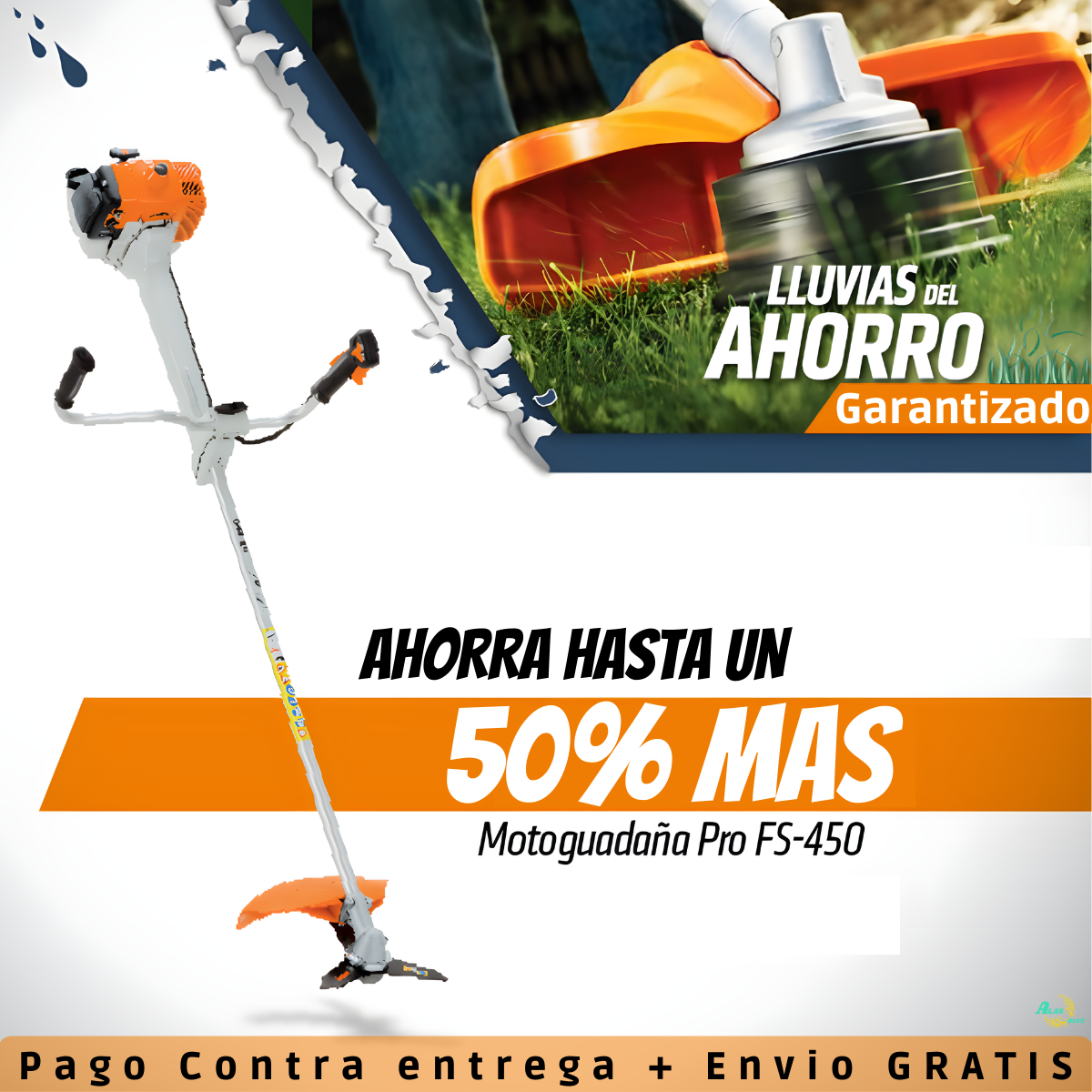 GUADAÑA TIPO STIHL FS-450 CON ACCECORIOS