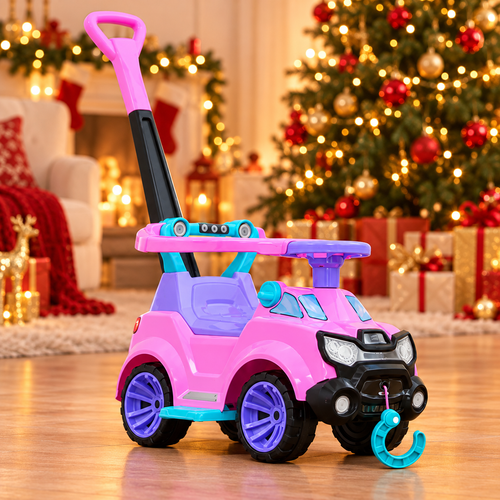Carro paseador y montable 3 en 1