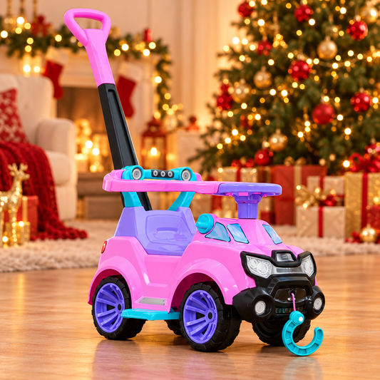 Carro paseador y montable 3 en 1