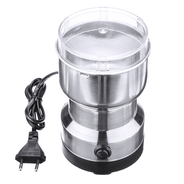 Molinillo Eléctrico De Granos Y Café De Acero Inoxidable
