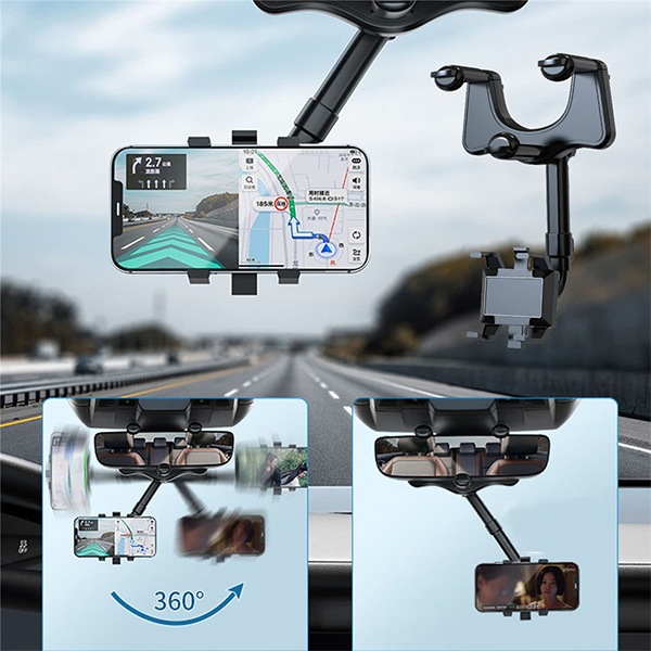 Soporte para espejo retrovisor de coche 360 grados