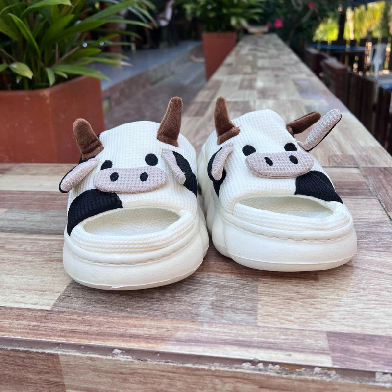 Sandalias de Vaquitas Super Afelpadas Y Cómodas