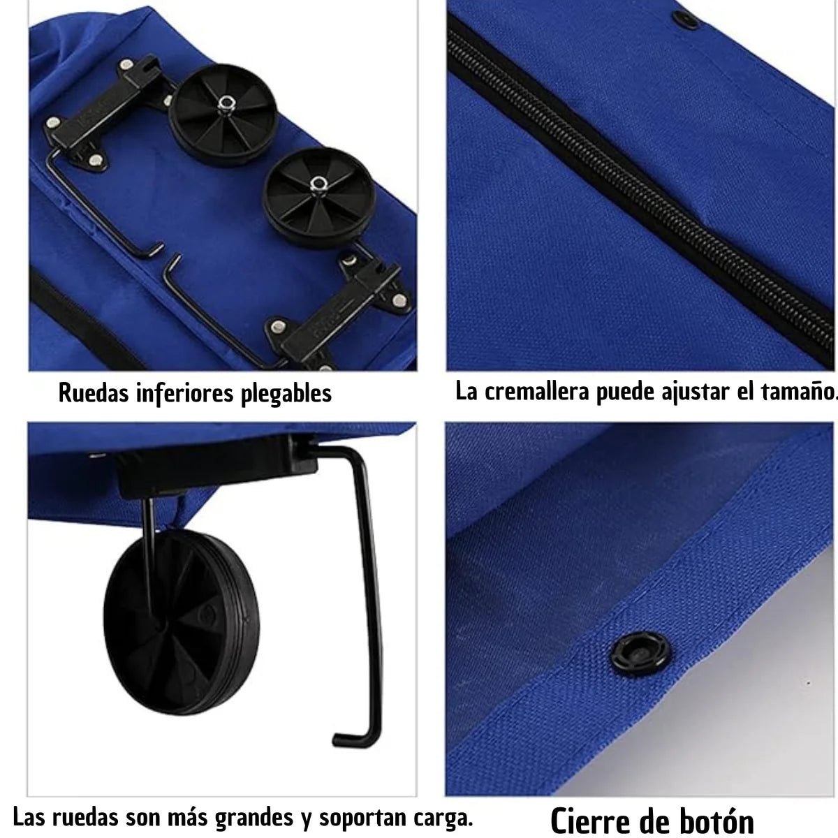 Carrito Plegable Para Mercar y llevar compras