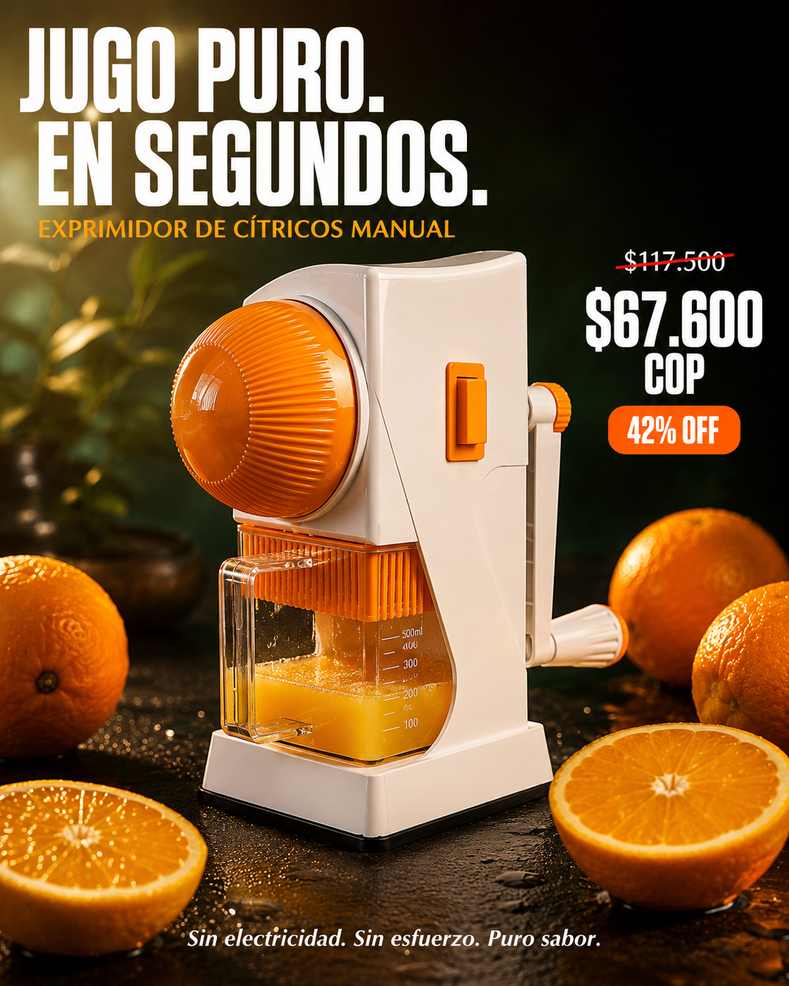 Exprimidor De Citricos Manual