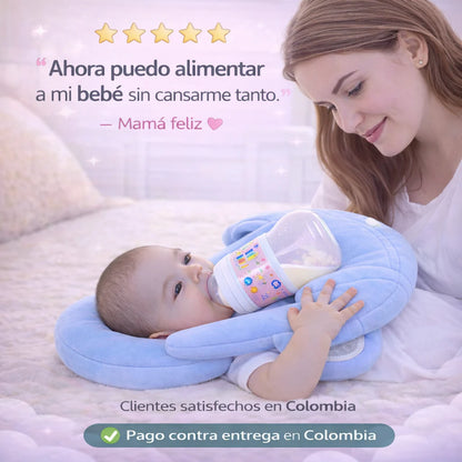 Cojin De Apoyo Bebe Practico Para Tetero