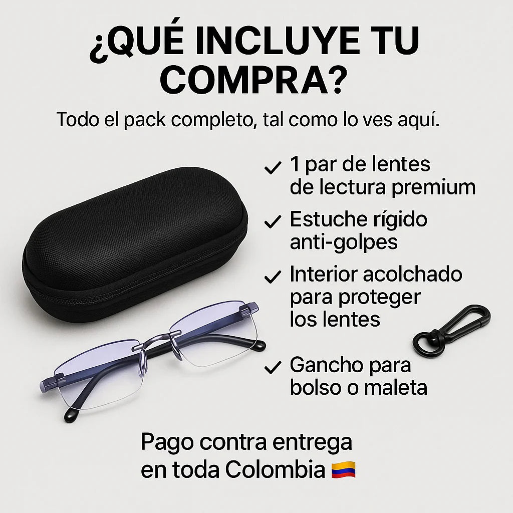 Lentes de lectura + Estuche