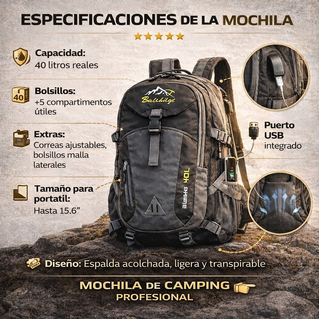 Bolso Para Camping