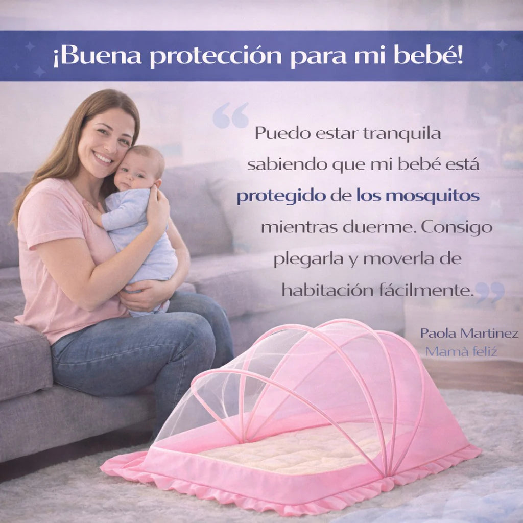 Mosquitera plegable para bebé