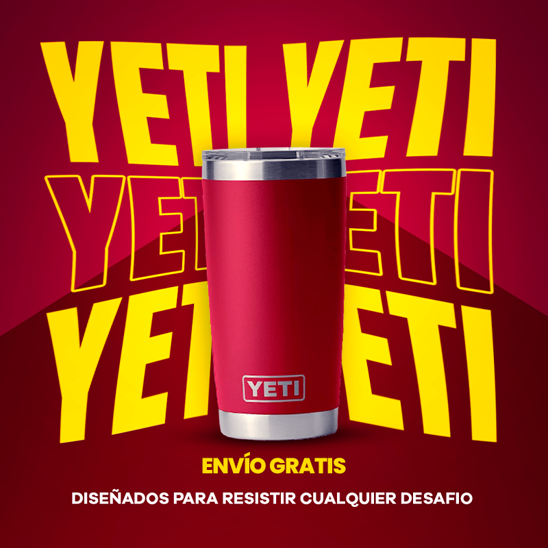 VASO-TERMO MARCA YETI DE LUJO AMERICANO