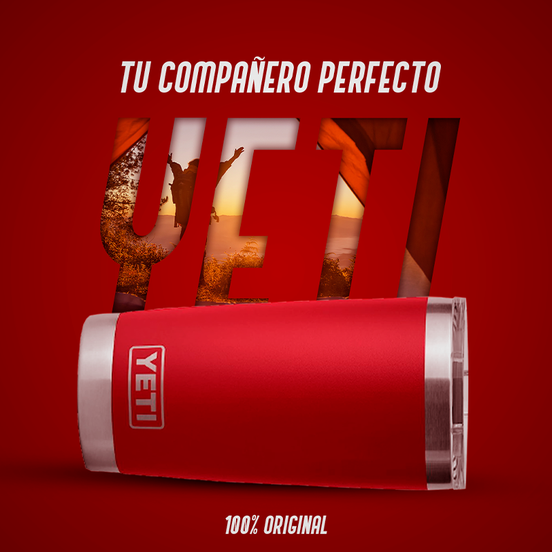 VASO-TERMO MARCA YETI DE LUJO AMERICANO