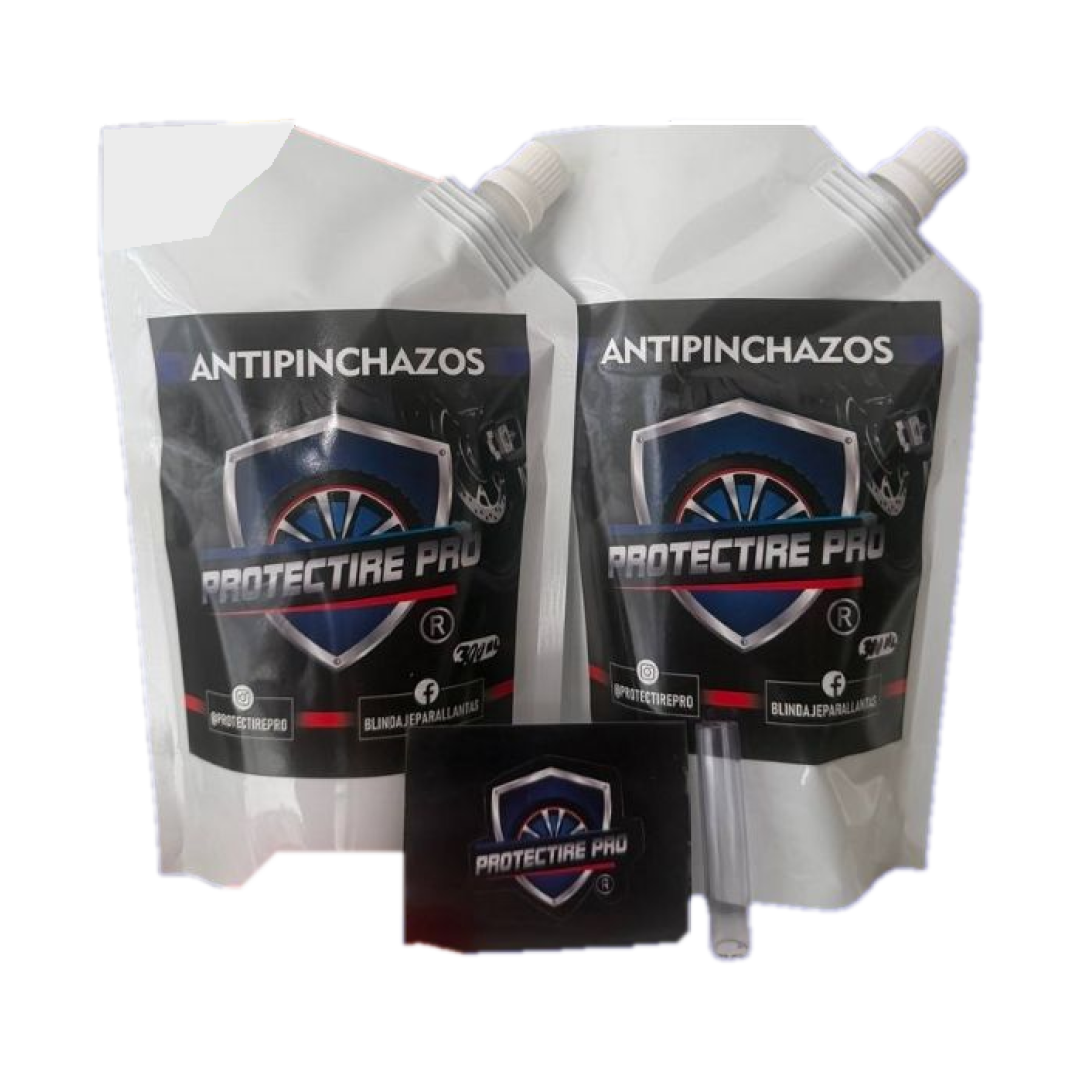 Contenido del kit antipinchazos