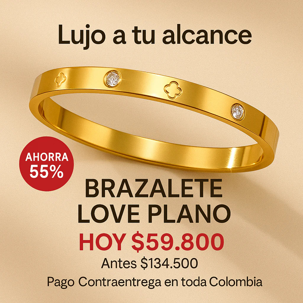 Brazalete Cartier Love Plano