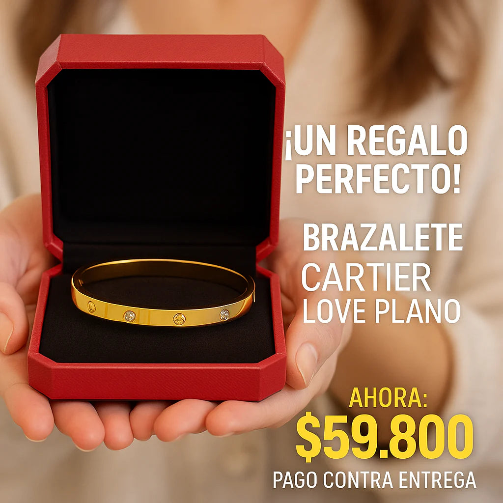 Brazalete Cartier Love Plano