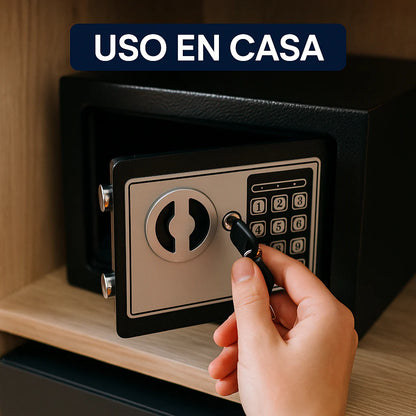 Caja de Seguridad Digital de Lujo Electrónica con Teclado y Cerradura.