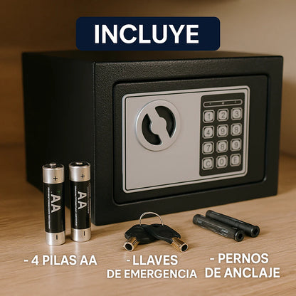 Caja de Seguridad Digital de Lujo Electrónica con Teclado y Cerradura.