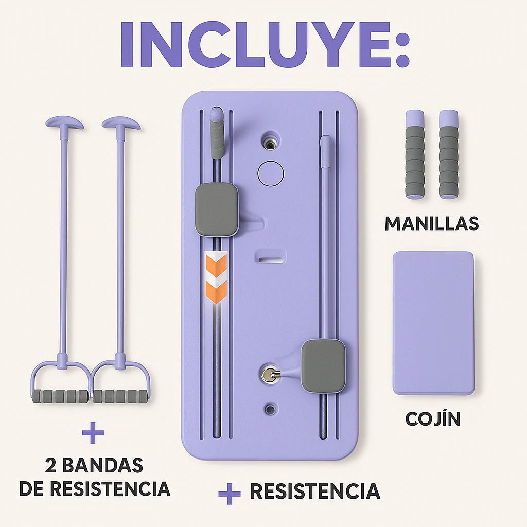 Cama para Pilates Máquina Tabla Reformer
