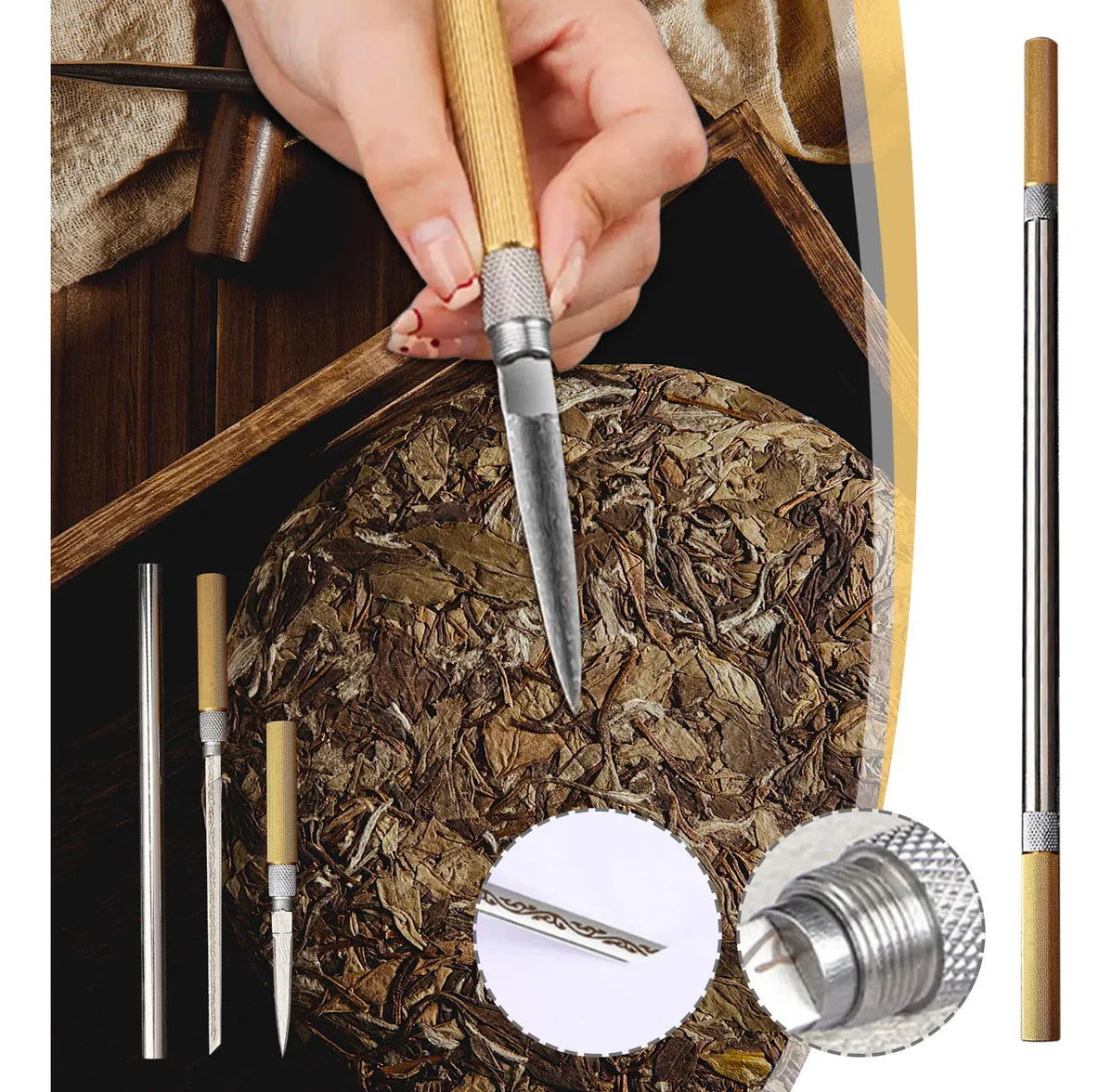 cuchillos 2 en 1 portatil