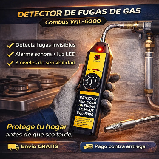 Detector de Fugas de Gas Combus WJL-6000