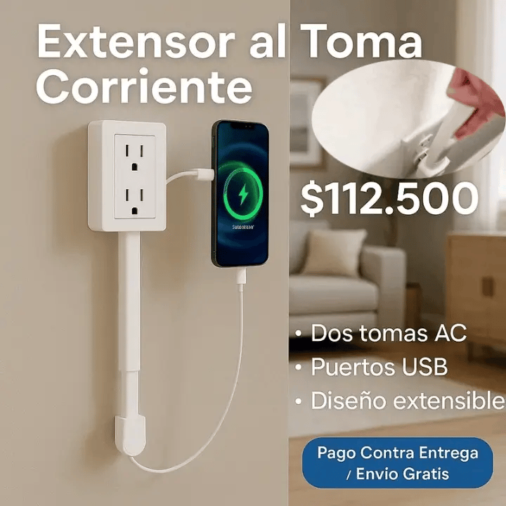 Extensor de Toma Corriente