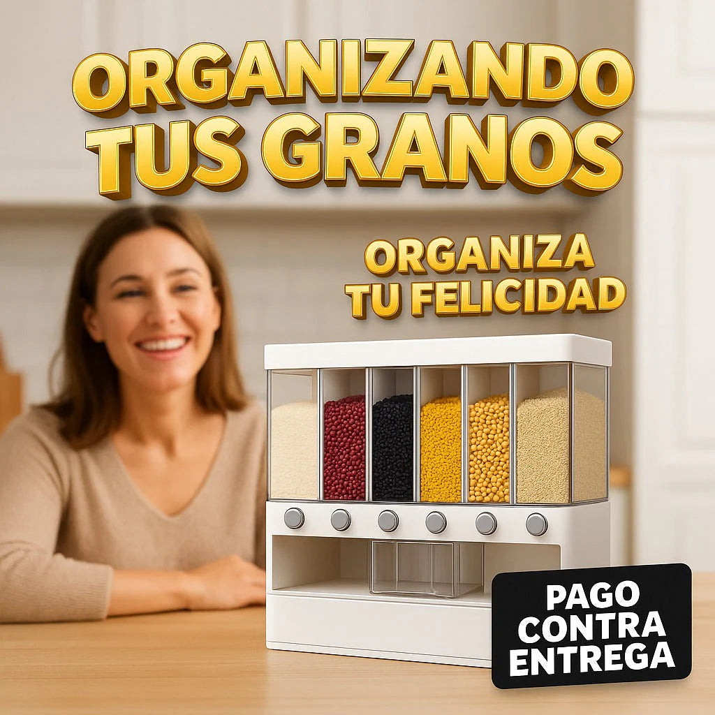 Dispensador de granos 7 puestos