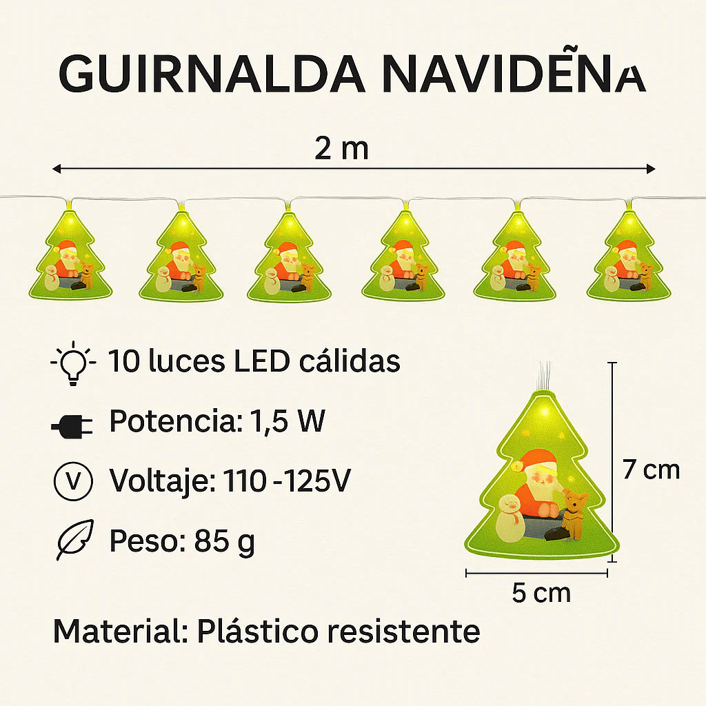 guirnaldas navideñas