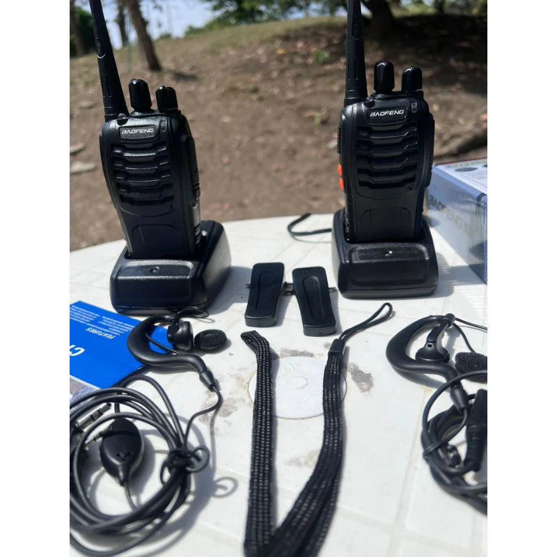 Radios Baofeng Con 2 Años De GARANTIA (+ de 5Km de alcance).
