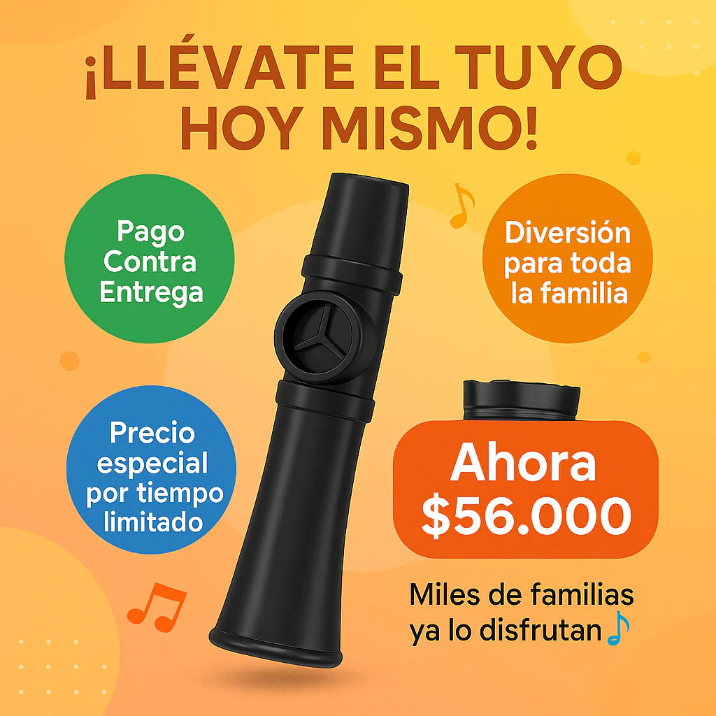 Kazoo Instrumento Musical Mirliton