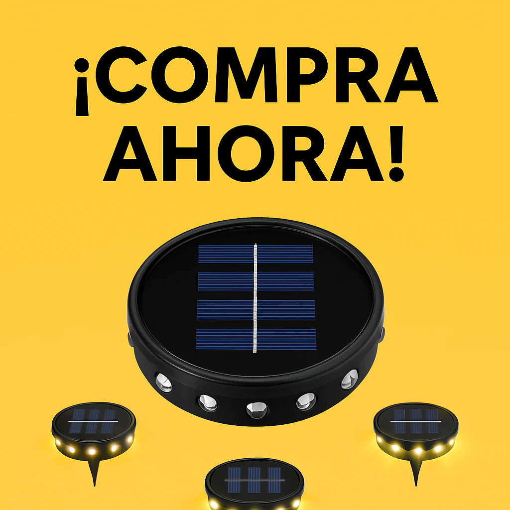 Luces Solares LED 15 – Jardín Iluminado sin Cables