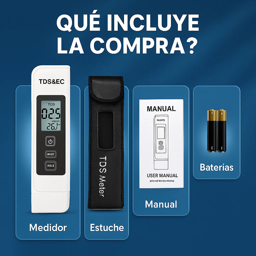 medidor calidad de agua