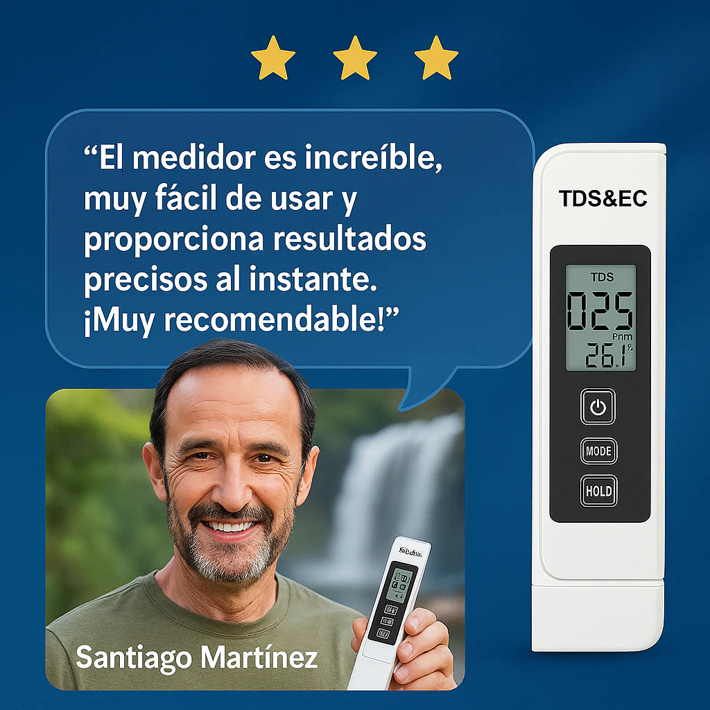 medidor calidad de agua