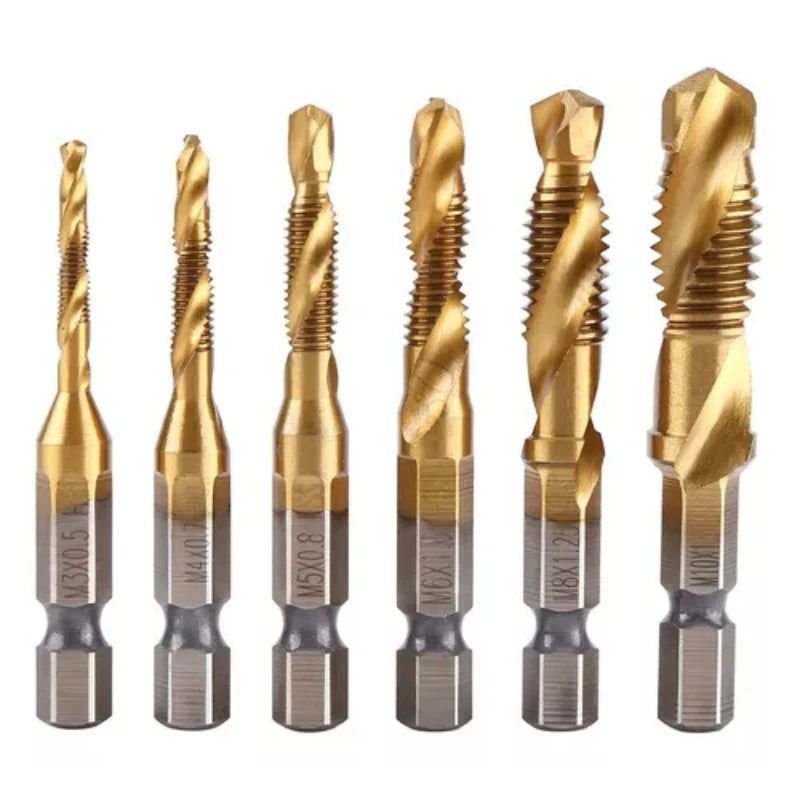 Brocas De Rosca X6 Unidades