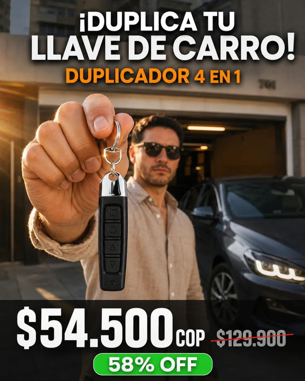 Duplicador de Controles para Carro 4 en 1