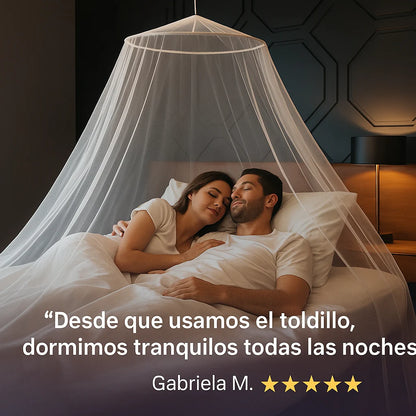 TOLDILLO MOSQUITERO CAMA DOBLE -BEBE CUNA- MOSQUITERA