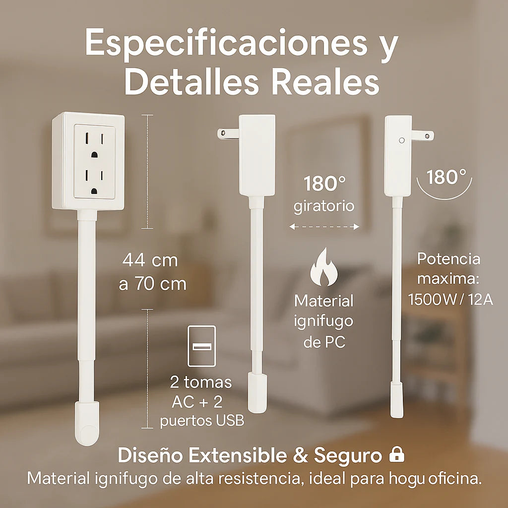Extensor de Toma Corriente