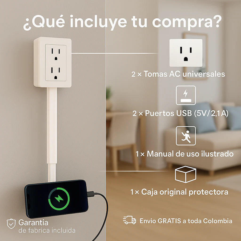 Extensor de Toma Corriente