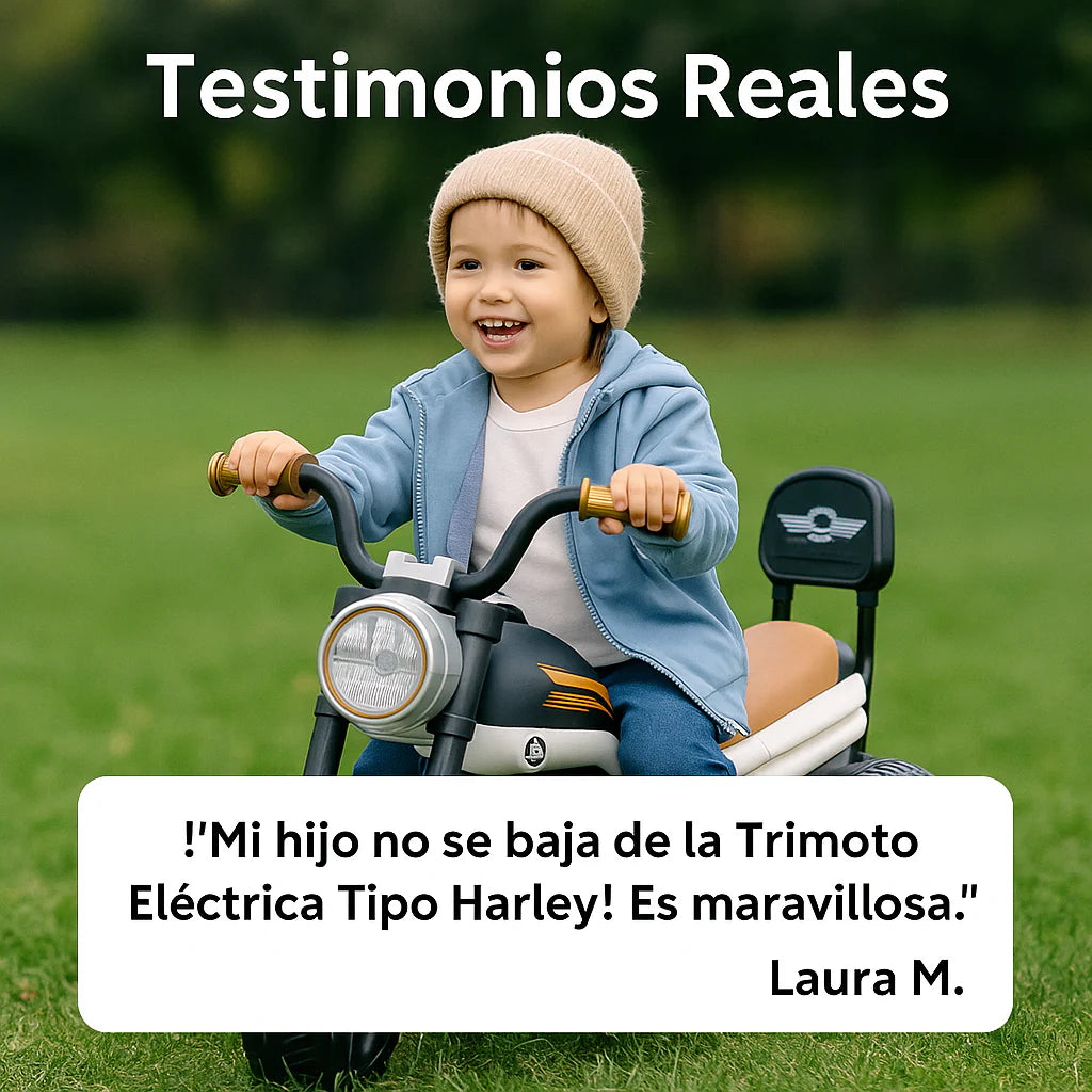 Trimoto Eléctrica Tipo Harley