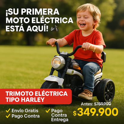 Trimoto Eléctrica Tipo Harley