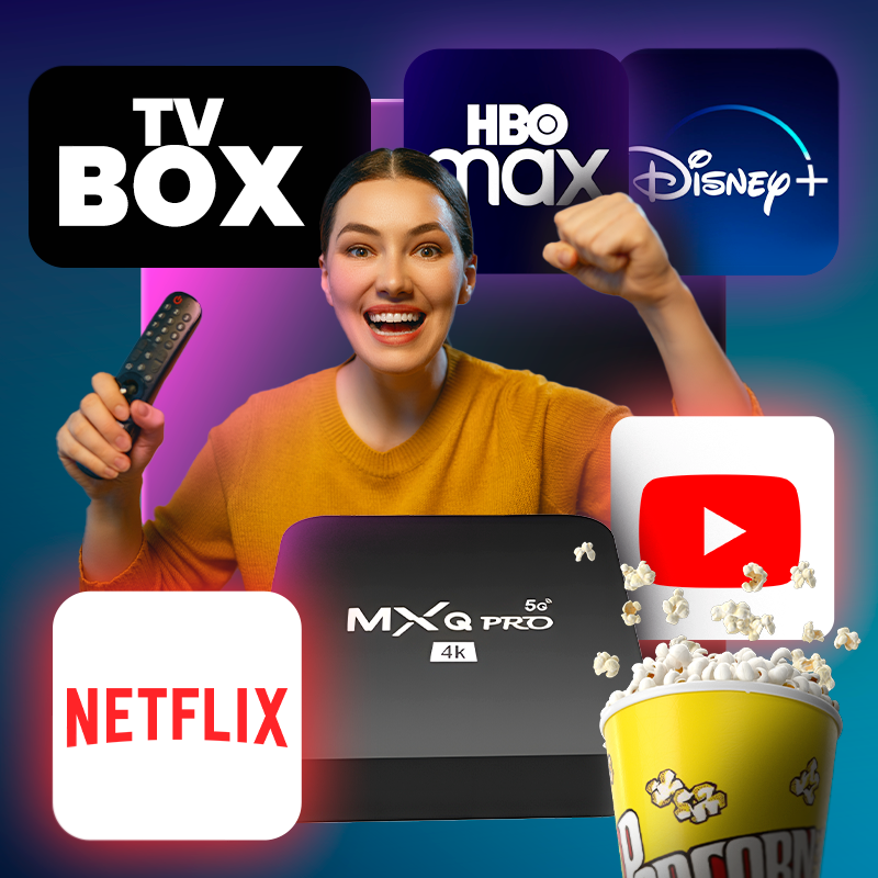 Tv BOX PRO - MAXIMA CALIDAD 4K