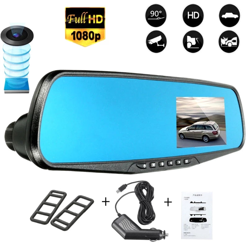Espejo Retrovisor con cámara trasera full HD