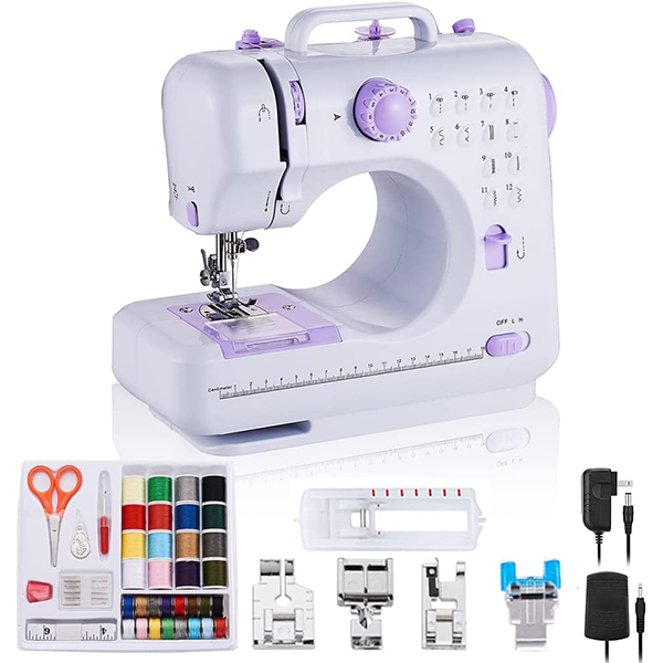 Máquina de coser profesional de 12 puntadas