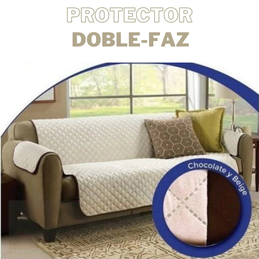 PROTECTOR DE SOFA Y SILLA DOBLE FAZ REVERSIBLE